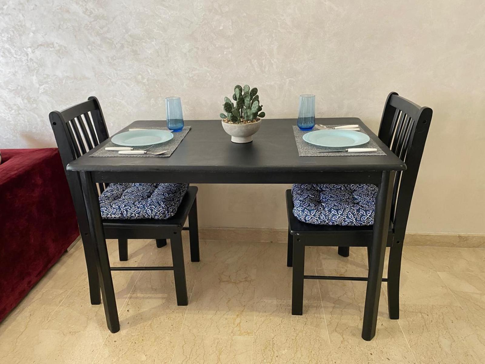Appt 1 Ch Meuble Cfc Apartment Casablanca